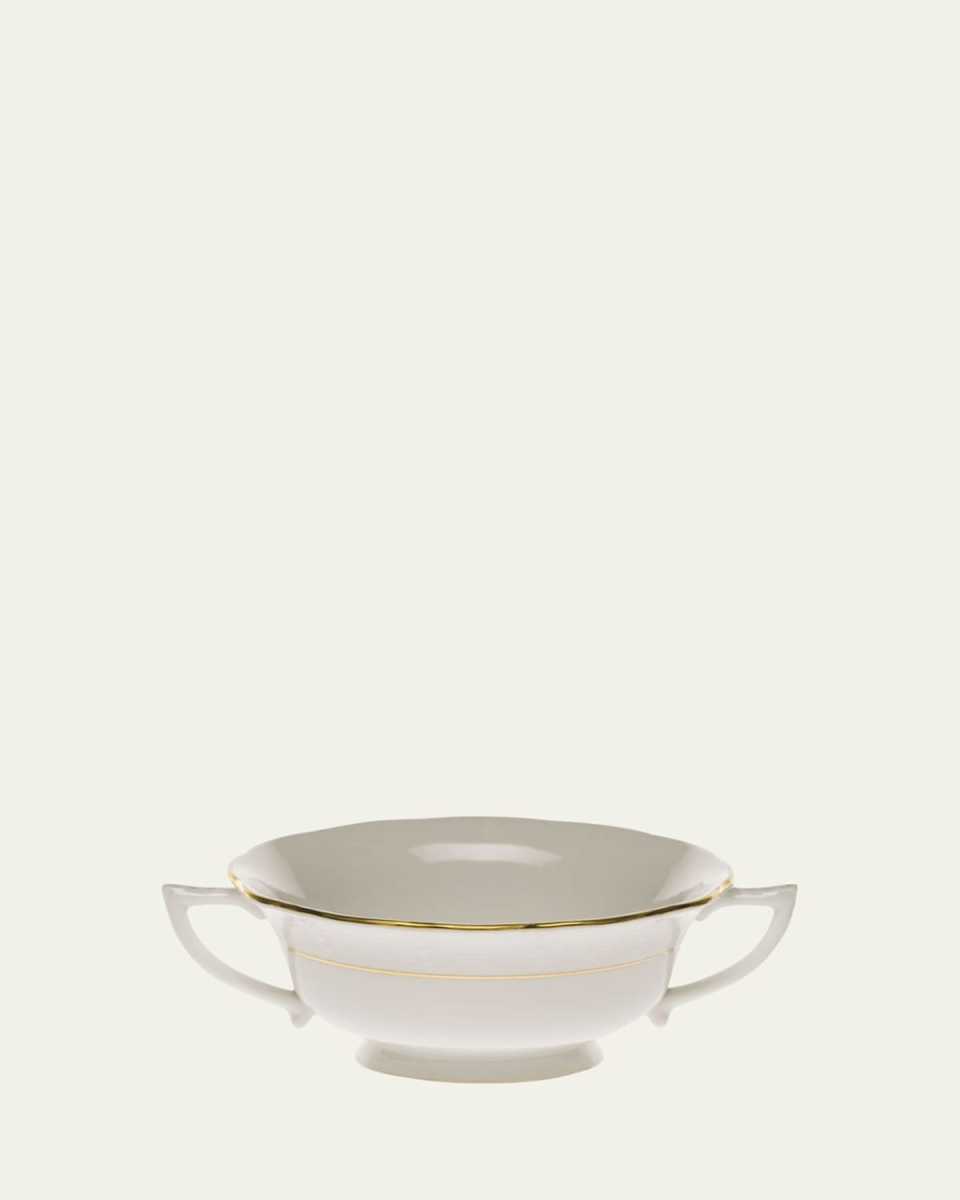 Golden Edge Cream Soup Cup